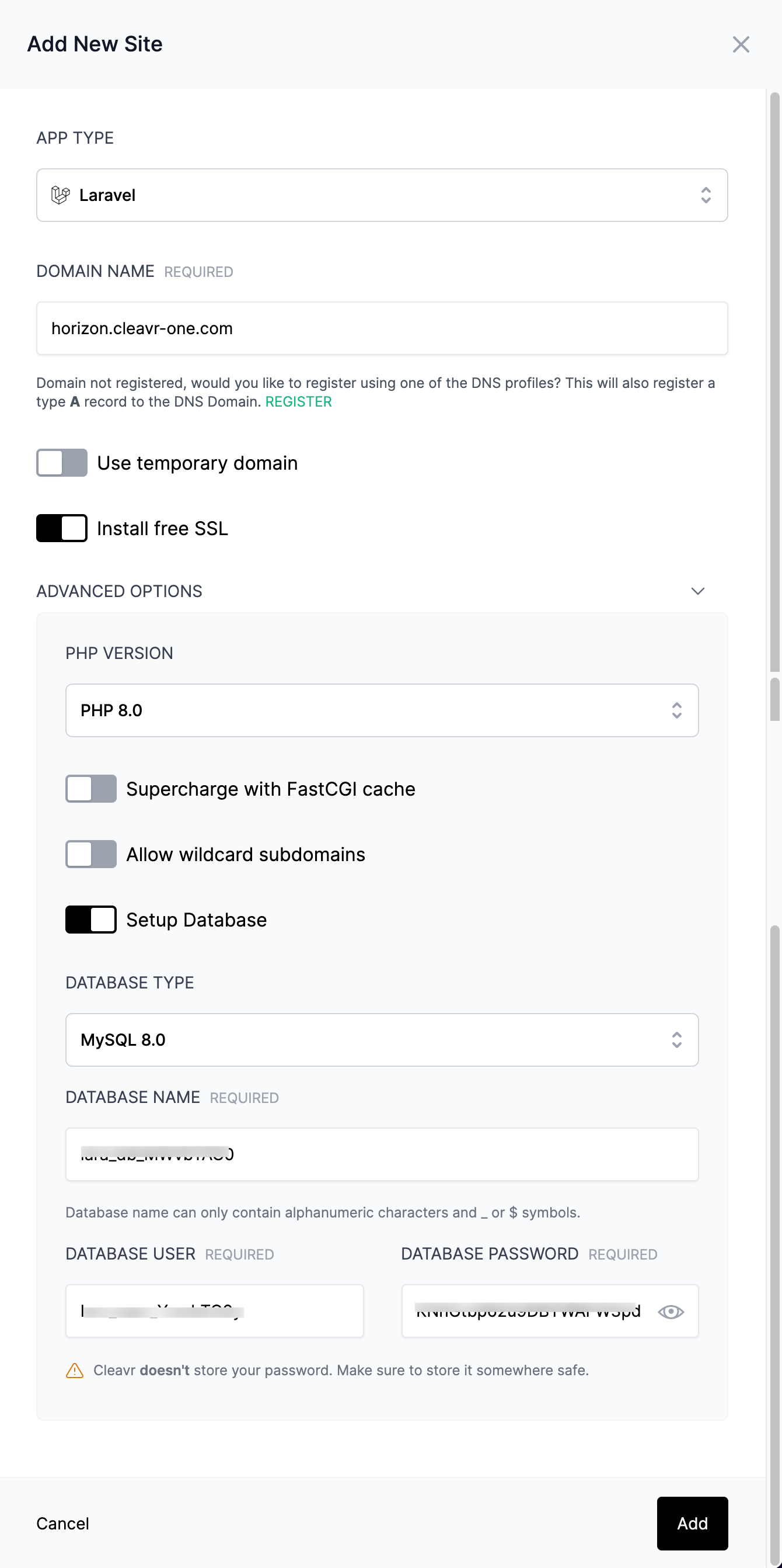 Laravel Horizon Site